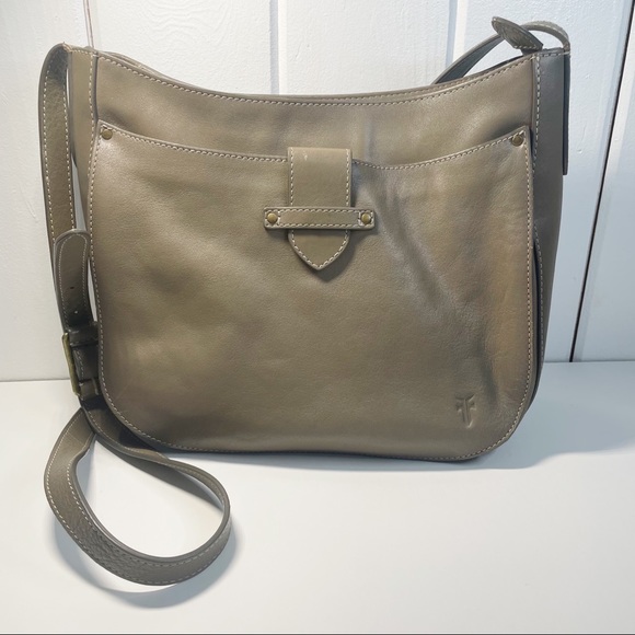 Frye Bags Frye Olivia Large Leather Crossbody Bag Poshmark